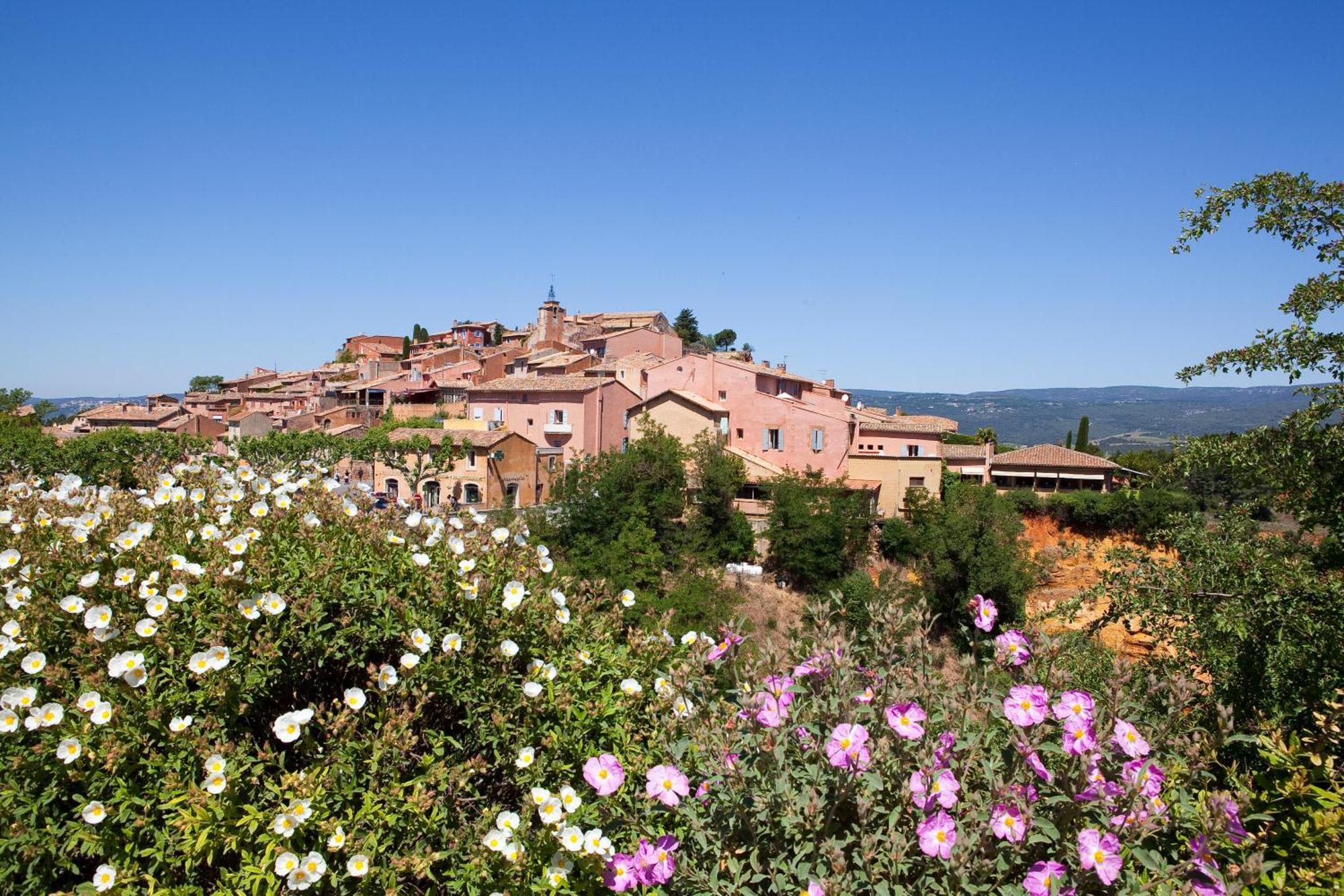 Hotel Les Ambres Roussillon en Isere Esterno foto